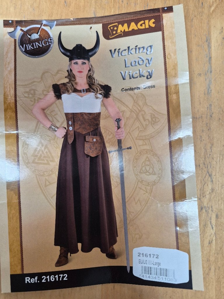 Vikingpak XL, Carnaval, Maat 46/48 (XL) of groter, Ophalen of Verzenden, Kleding