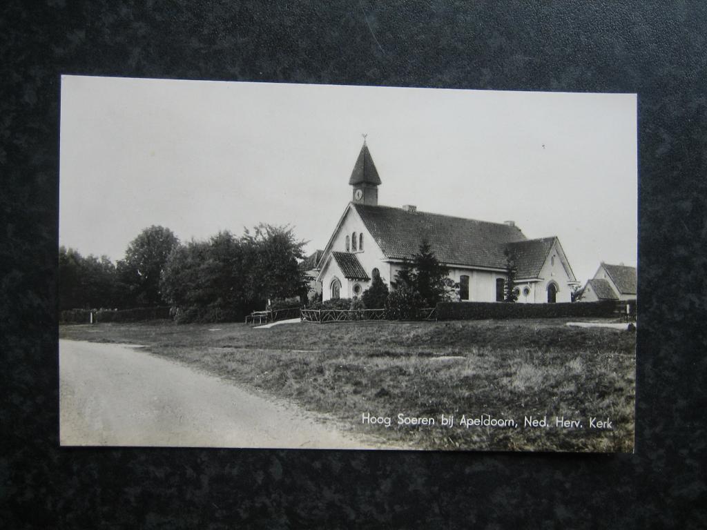 HOOG - SOEREN  N.H. kerk  1941, Ophalen of Verzenden, 1940 tot 1960, Gelderland