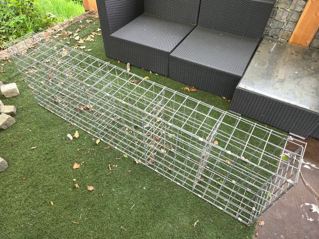 Gegalvaniseerde Schanskorf 200x60x23cm, Ophalen, Gebruikt, IJzer, Overige typen
