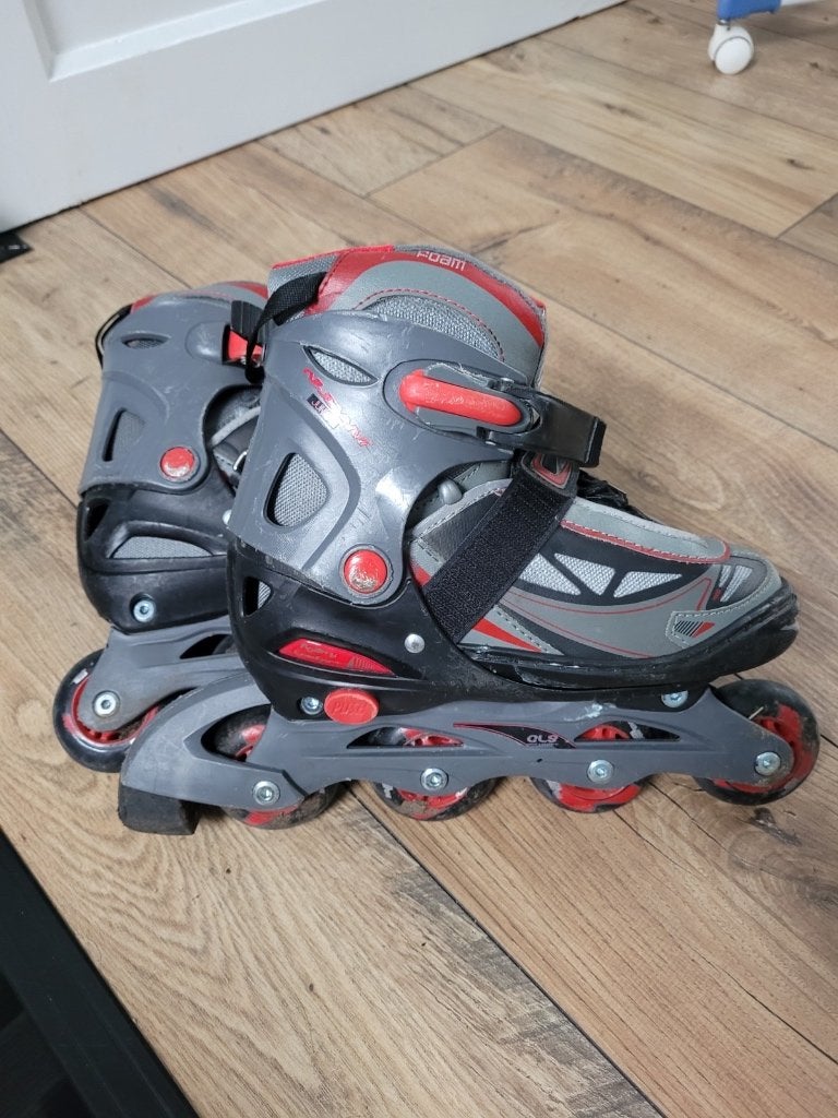 Inline skates met bescherming - Maat 34-37, Sport en Fitness, Skeelers, Overige merken, Kinderen, Ophalen of Verzenden, Inline skates 4 wielen