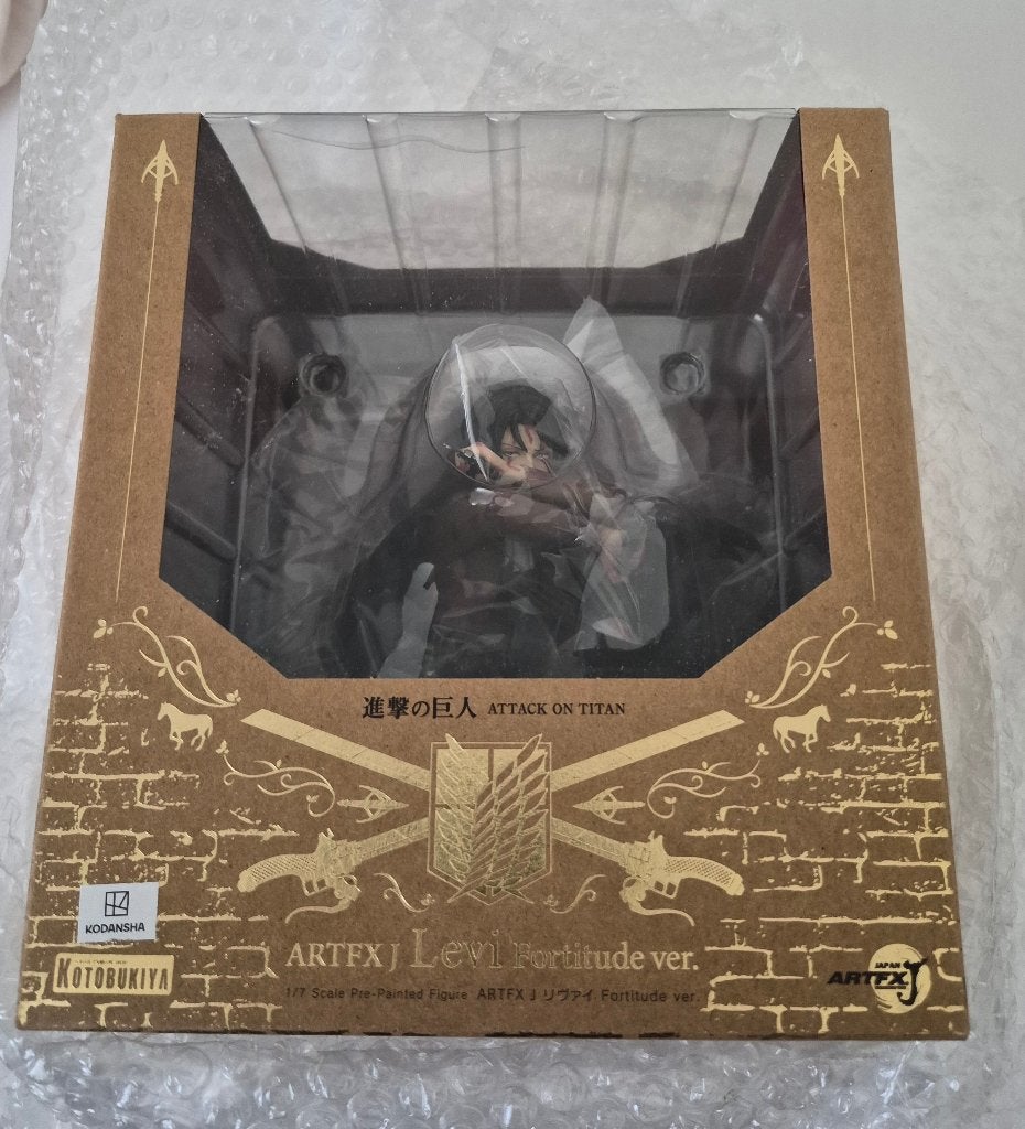 Attack on Titan: Levi Ackerman scale figure, Verzenden, Nieuw