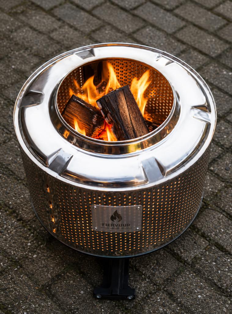 Nieuwe RVS vuurkorf/tuinhaard/vuurpot/vuurschaal/vuurton/BBQ, Tuin en Terras, Ophalen of Verzenden, Nieuw, Vuurkorf