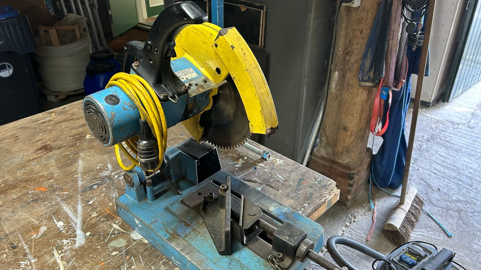 Jepson Afkortzaag 9312 - 2000W - Gebruikt, Ophalen, Gebruikt, 70 mm of meer, Afkortzaag