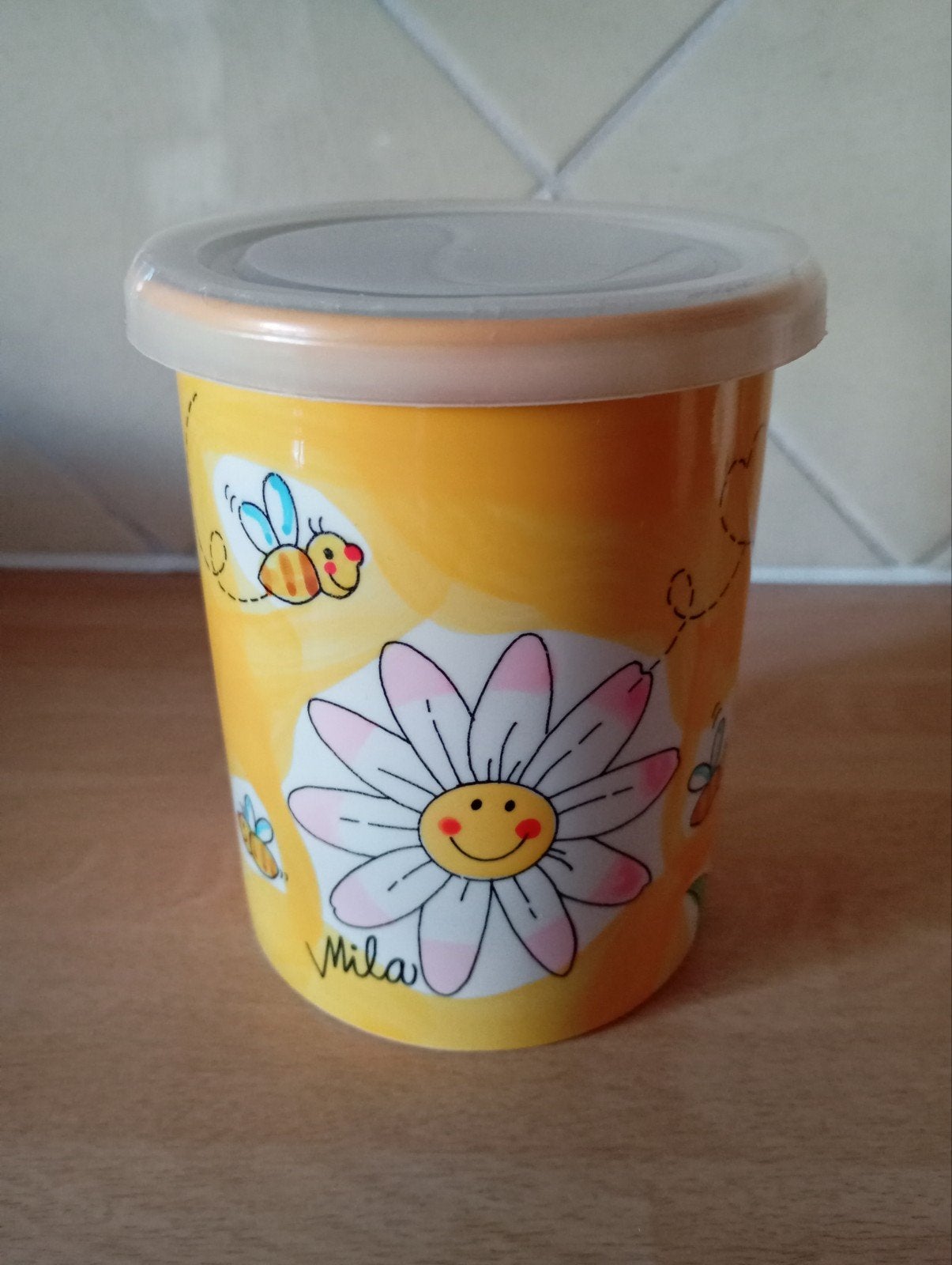 Voorraad potje Mila Handpainted, Ophalen of Verzenden, Overige stijlen, Overige typen