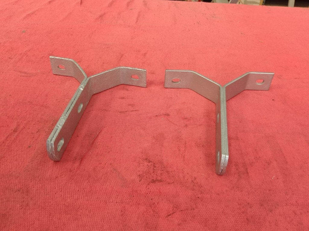 Front bumper brackets for Fiat Dino Coupè, Ophalen of Verzenden