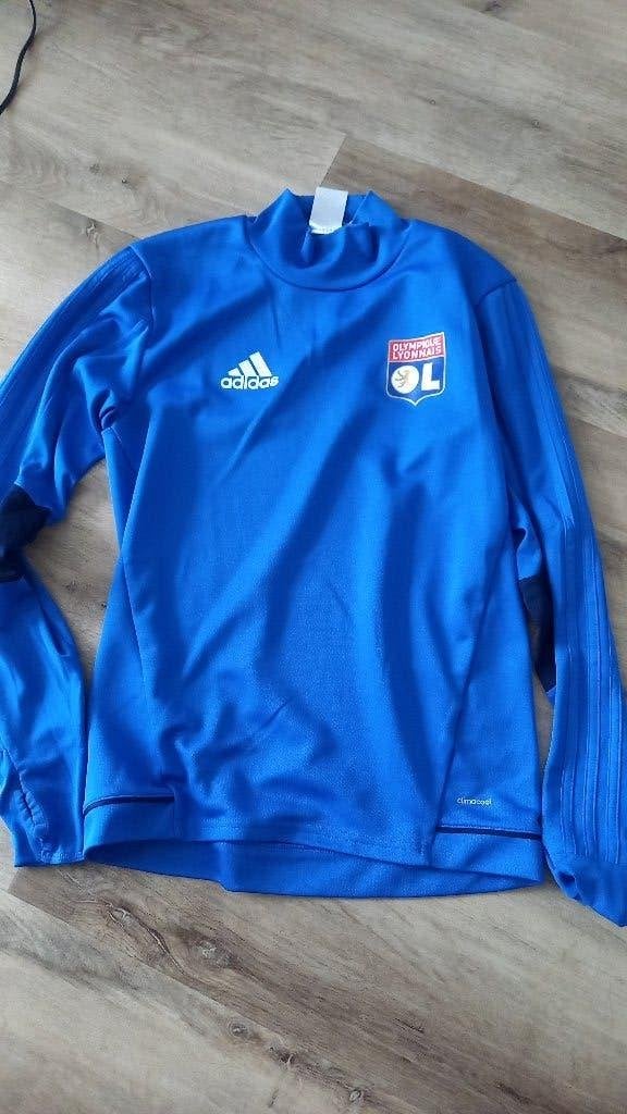 Olympique Lyon Adidas Trainingstrui 2016/2017 - XS, Maat XS of kleiner, Ophalen of Verzenden, Zo goed als nieuw, Shirt