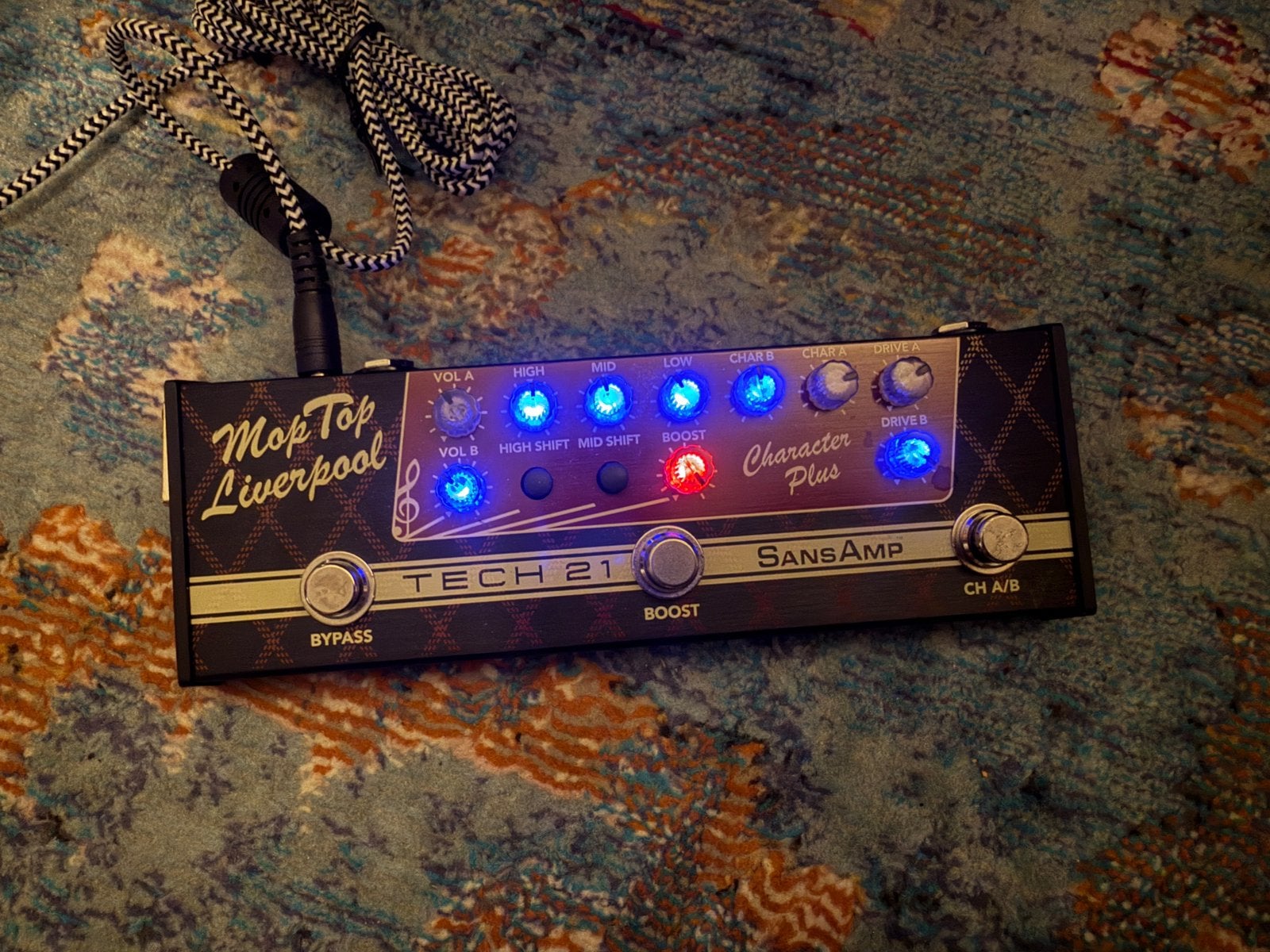 Tech 21 SansAmp Character Plus Mop Top Liverpool amp/cab sim, Muziek en Instrumenten, Ophalen of Verzenden, Nieuw
