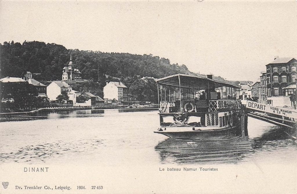 702-320-025 Dinant Le Bateau Namur Touristes, Verzenden, Voor 1920, Overig Europa