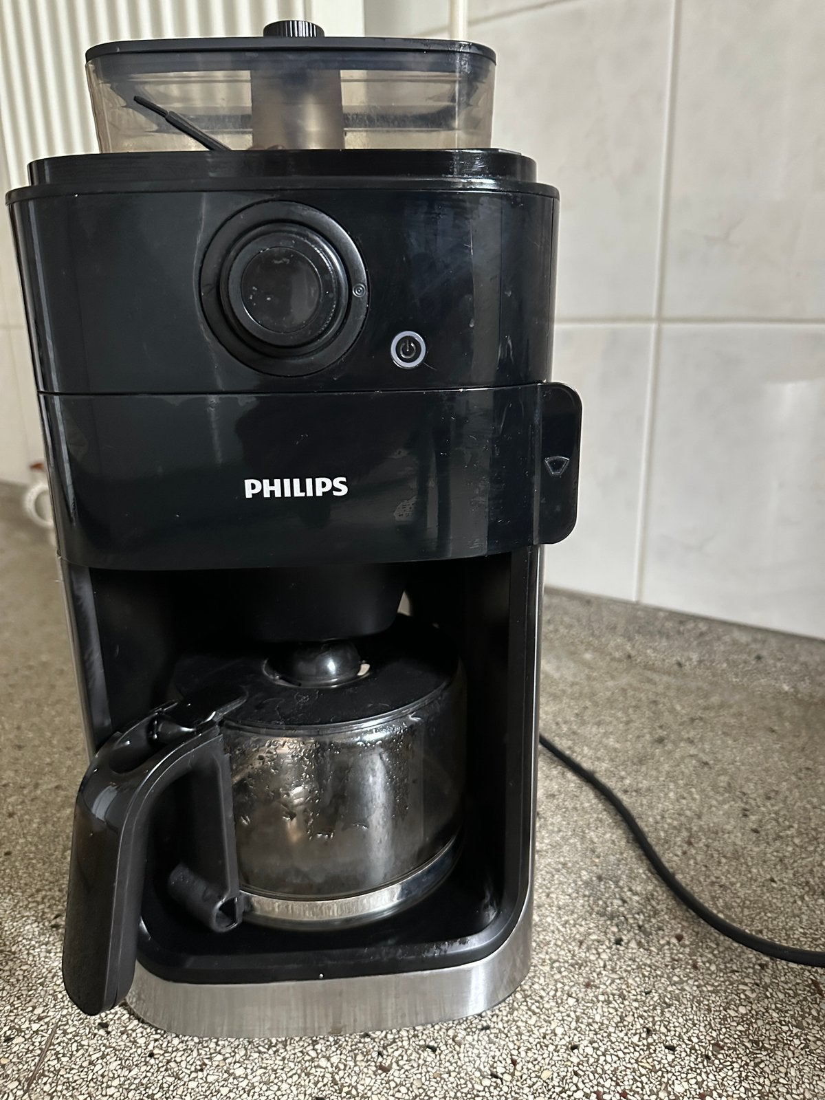 Philips Koffiezetapparaat met ingebouwde bonenmaler - filter, Ophalen, Gebruikt, Koffiemachine, Koffiebonen