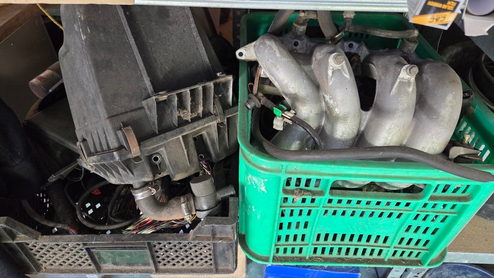 Ford transit MK3 complete injectie met inlaat en kabelboom, Ophalen, Gebruikt, Universele onderdelen