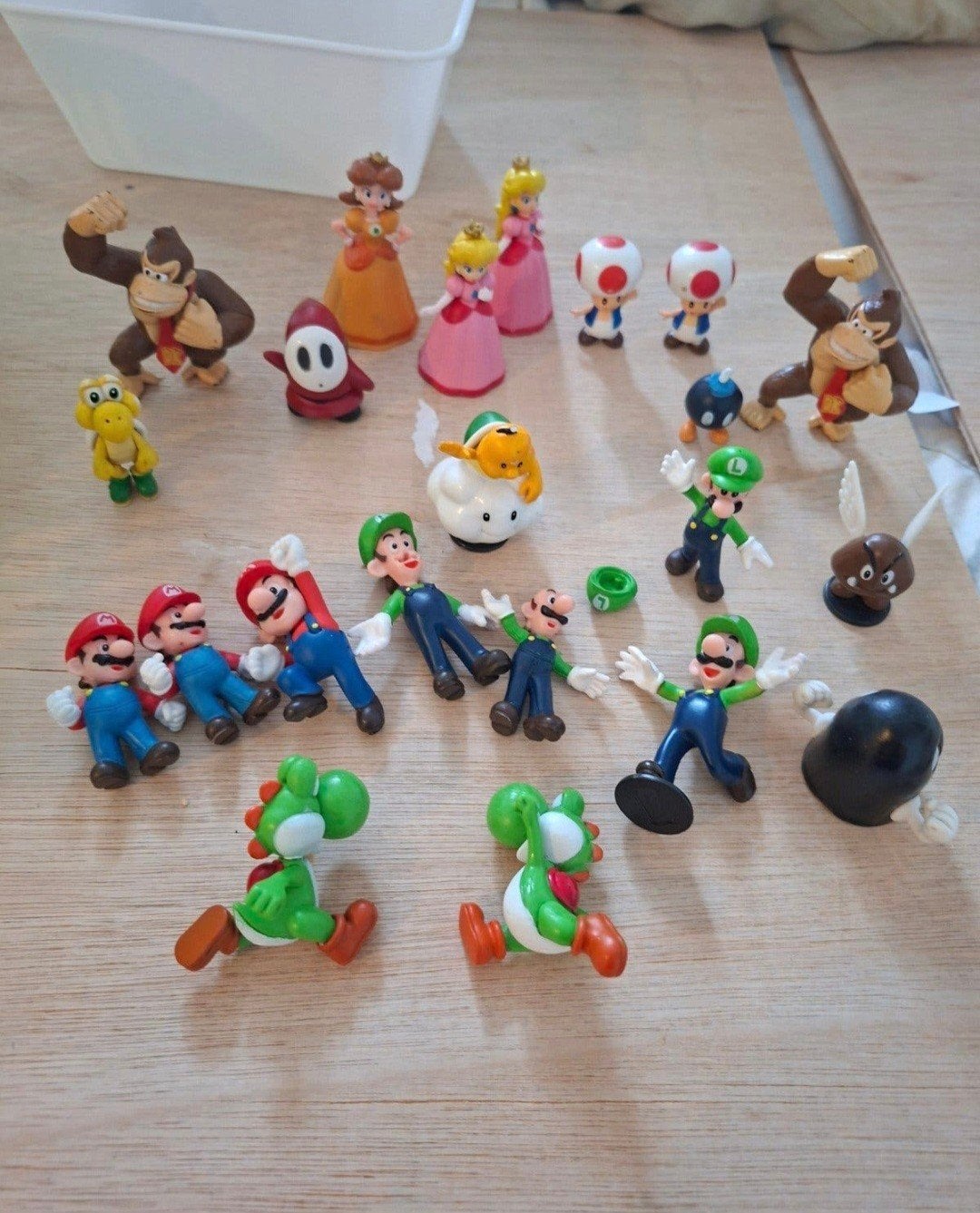 thema Mario poppetjes (taart toppers), Ophalen of Verzenden, Zo goed als nieuw, Taarten, Versiering