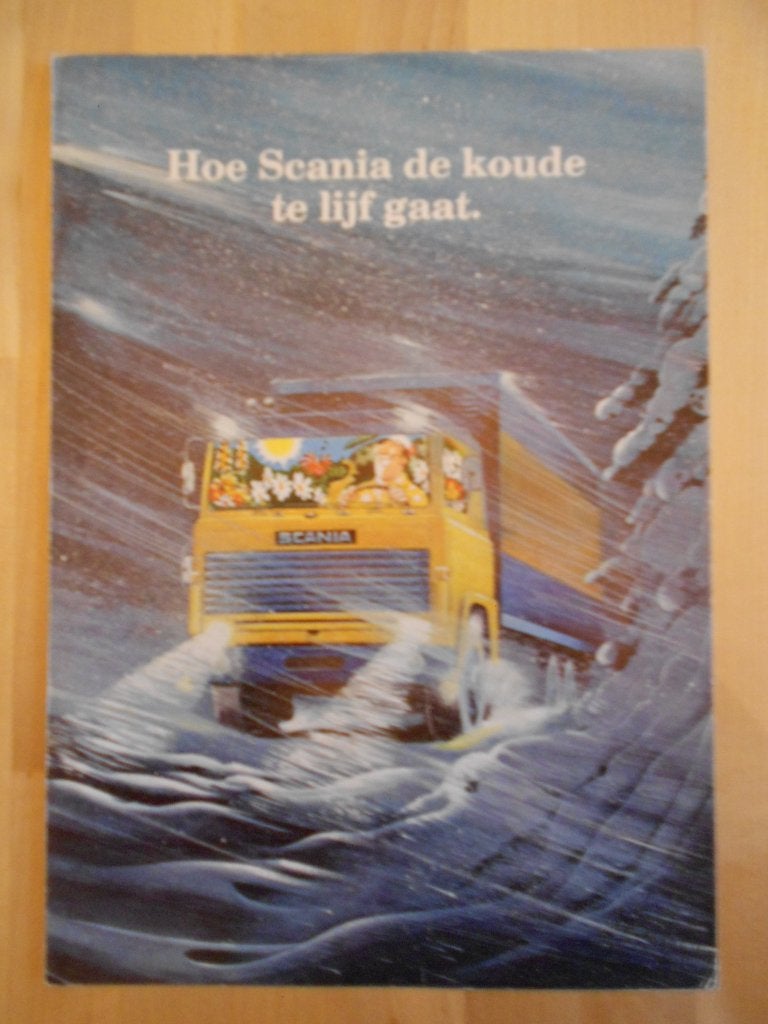 Scania Kachel Brochure 1978 – 141 111 86 81, Ophalen of Verzenden, Zo goed als nieuw, Overige merken, Scania