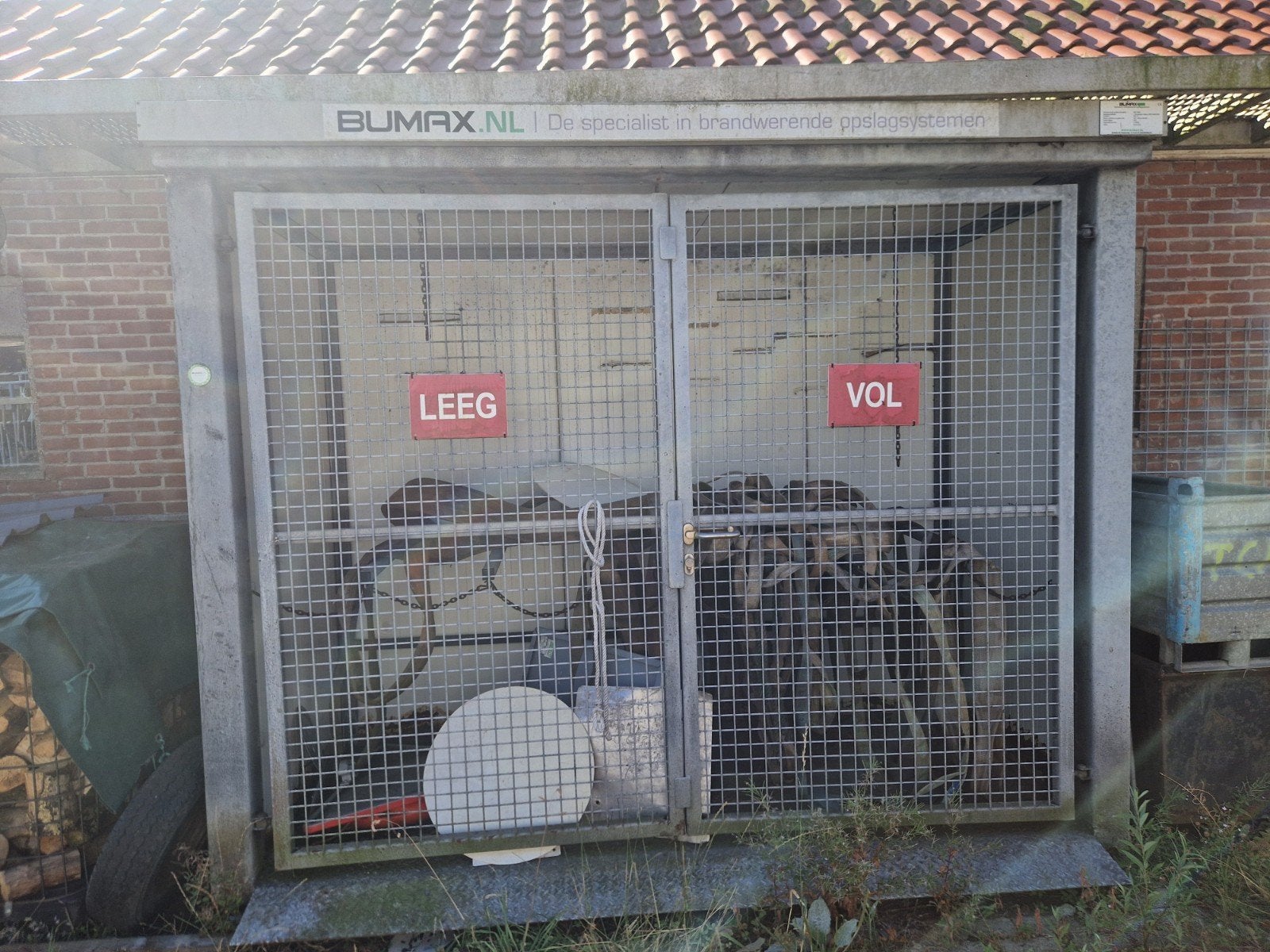 Gas flessen box, Ophalen, Overige typen