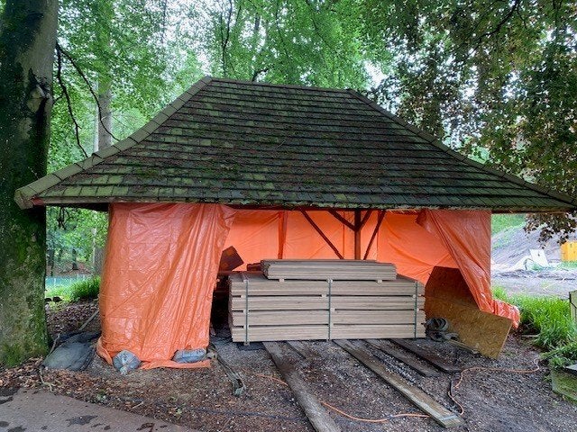 Carport, Ophalen, Gebruikt, Carport