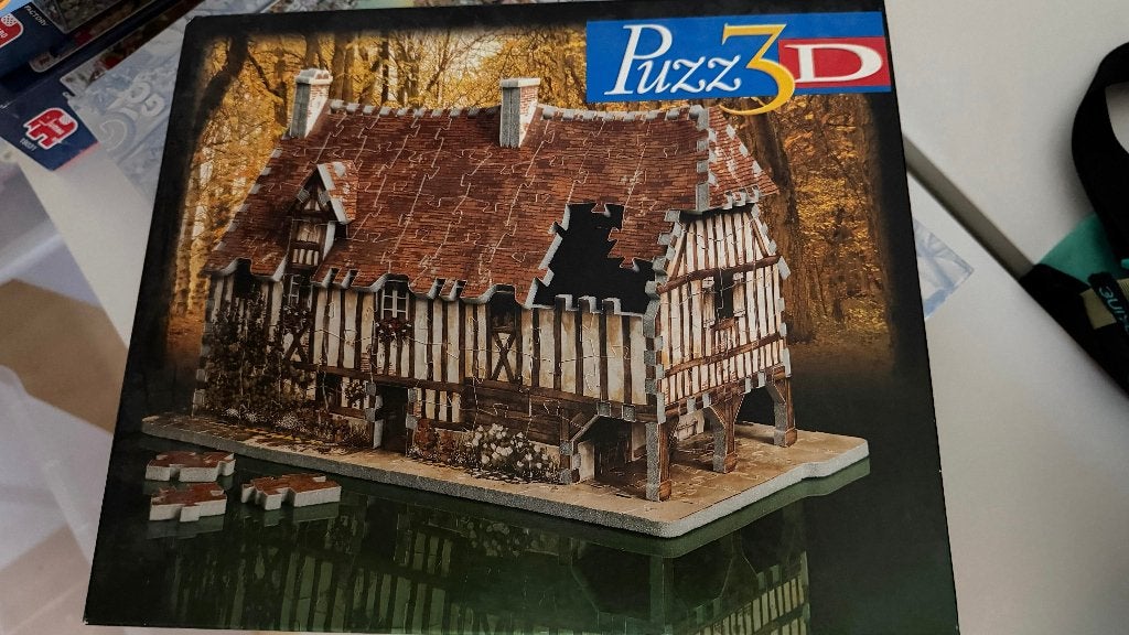 4x 3D puzzle, Ophalen of Verzenden, Minder dan 500 stukjes, Zo goed als nieuw, Rubik's of 3D-puzzel