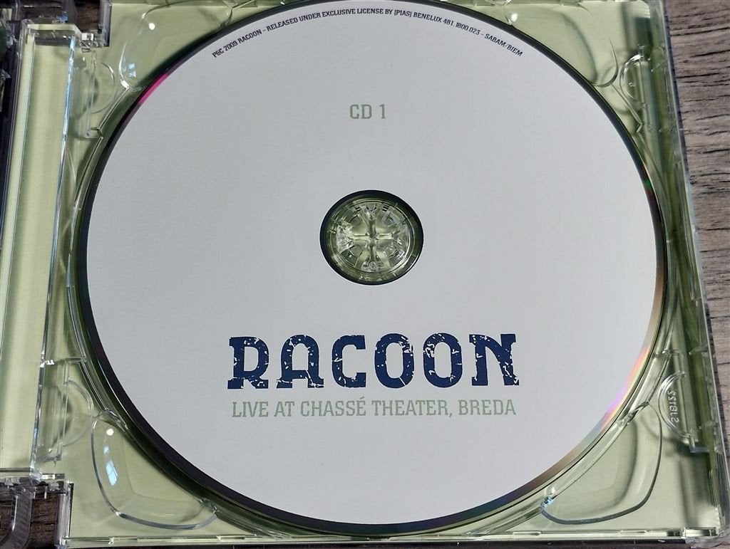 Racoon ‎– Live At Chassé Theater, Breda [2 CD], Ophalen of Verzenden, Zo goed als nieuw
