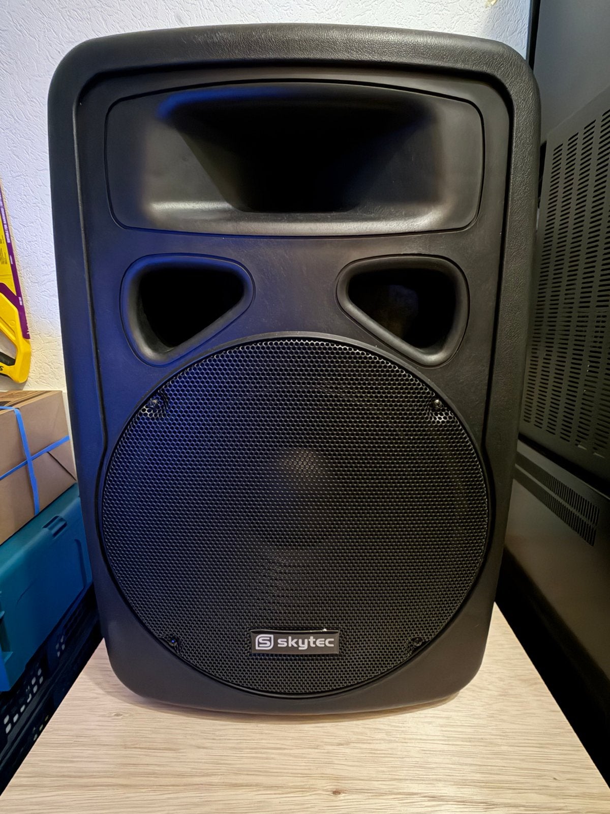 Skytec SP1000A actieve luidspreker nieuw, Studiomonitor, Inclusief kabels, Nieuw, Ophalen of Verzenden