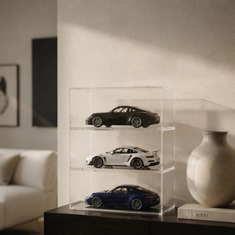 Foto 2 van Modelauto Acrylic Display (Op maat en stapelbaar)