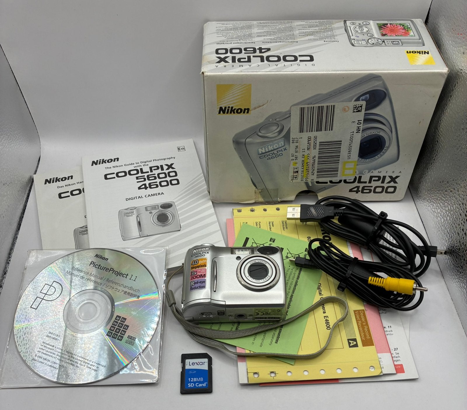 Nikon coolpix 4600 - compact camera, Ophalen of Verzenden, Zo goed als nieuw