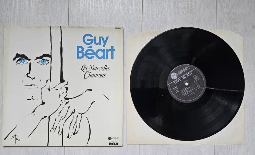 LP Guy Beart Les Nouvelles Chansons vinyl, Cd's en Dvd's, Europees, Gebruikt, Verzenden, 1970 - 1979