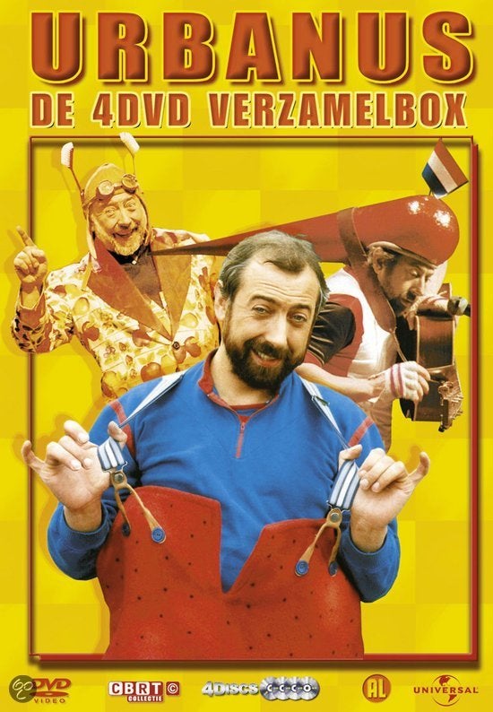 Urbanus 4 dvd verzamelbox, Sealed en Origineel, Stand-up of Theatershow, Overige artiesten, Alle leeftijden, Ophalen of Verzenden