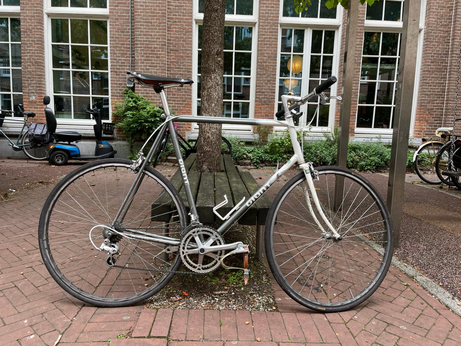 Giant peloton lite, flatbar racefiets, Ophalen, 28 inch, Gebruikt, Giant