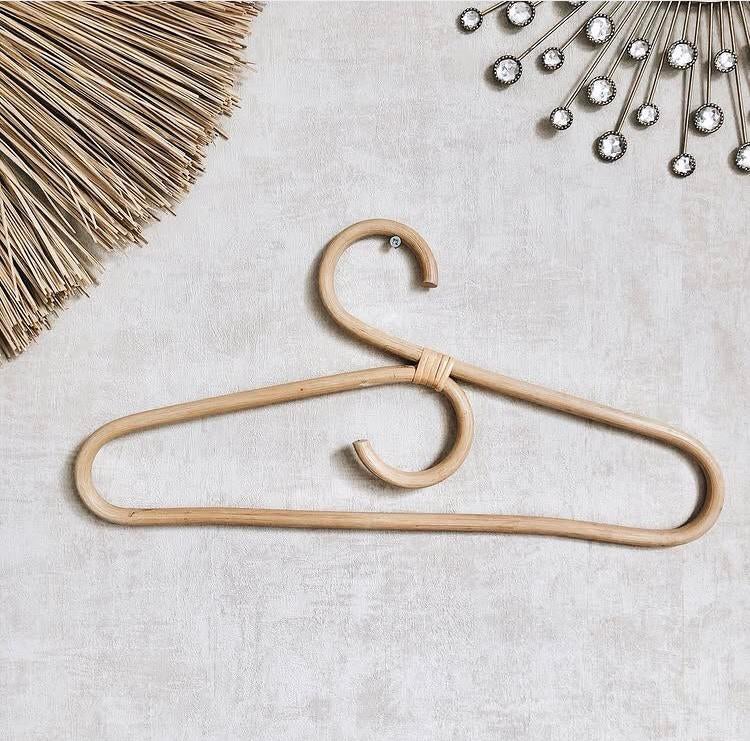 3 rotan/ bamboe hangers, Ophalen of Verzenden, Zo goed als nieuw