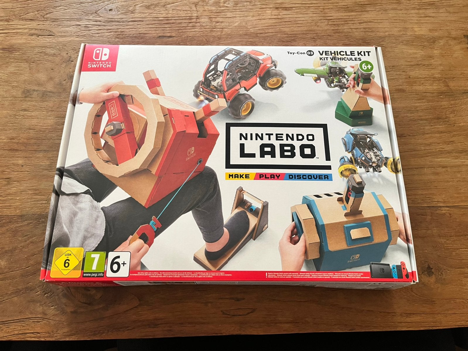nintendo labo vehicle kit NIEUW!!, Puzzel en Educatief, 1 speler, Ophalen of Verzenden, Zo goed als nieuw
