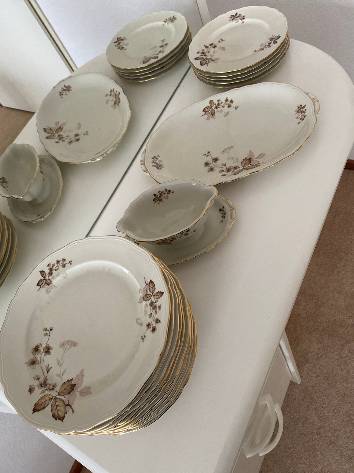 Vintage Zeh Scherzer Bavaria Elite Servies - Gebruikssporen, Antiek en Kunst, Ophalen of Verzenden