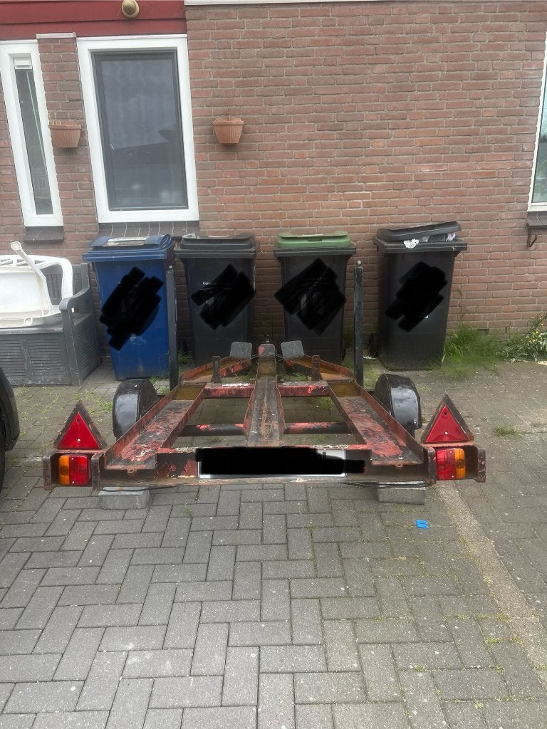 Motor aanhangwagen, Ophalen, Gebruikt