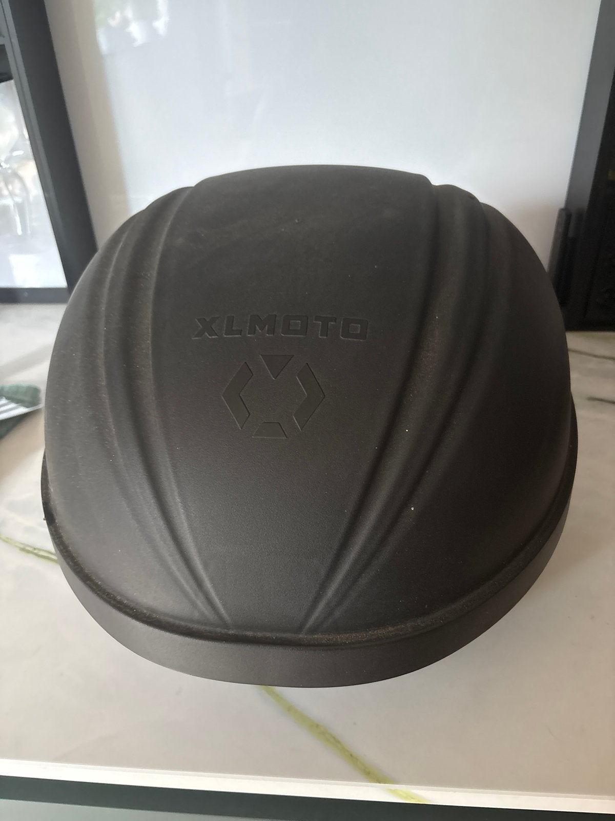 XLMOTO Topkoffer voor Scooter/Motor - Zwart, Motoren, Ophalen of Verzenden, Gebruikt