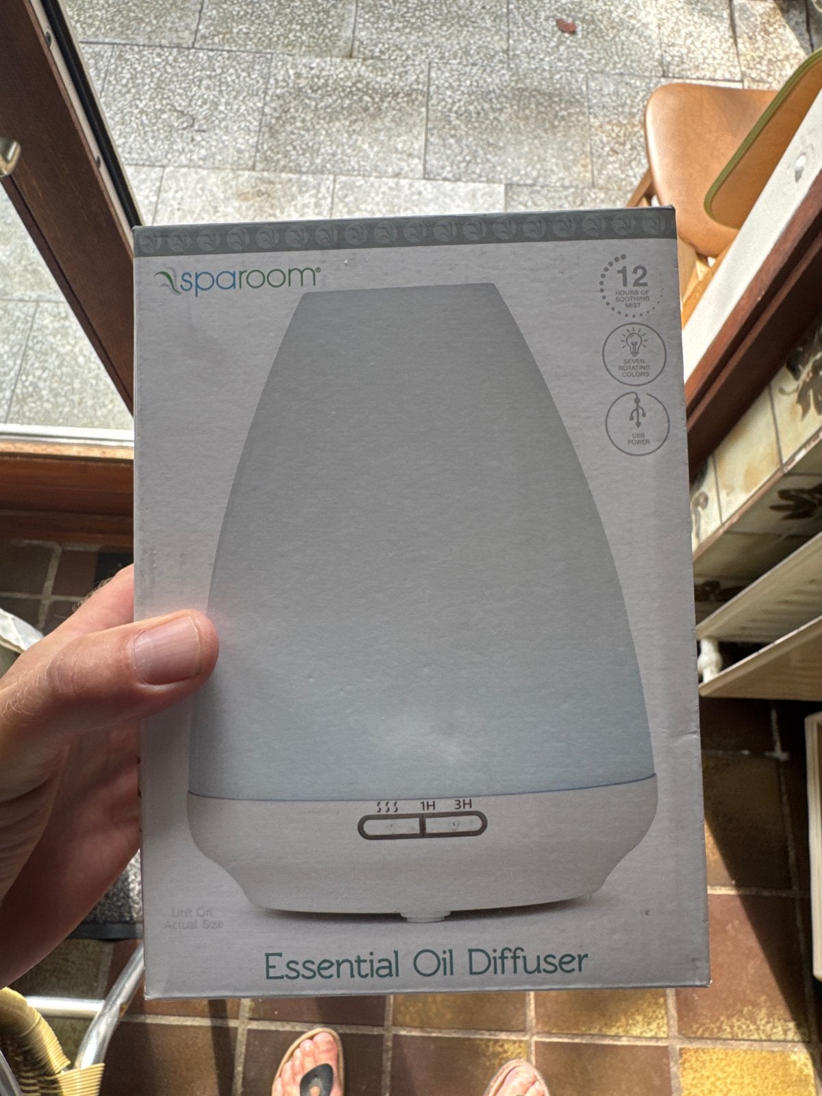 Sparoom PureWave Essentiële Olie Diffuser, Ophalen, Nieuw, Kunststof, Modern