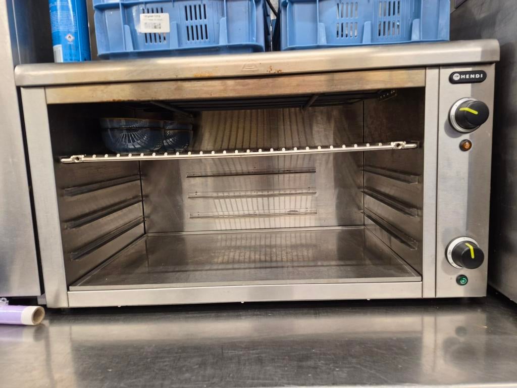 Hendi Salamander Grill - Tosti apparaat 80x50x50, Ophalen, Gebruikt, Vrijstaand, 60 cm of meer