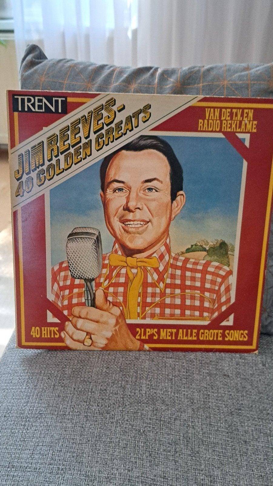 vinyl 1dubbel en 3 enkel lp,s.Jim Reeves, Gebruikt, Ophalen of Verzenden, 12 inch, Inclusief binnenhoes