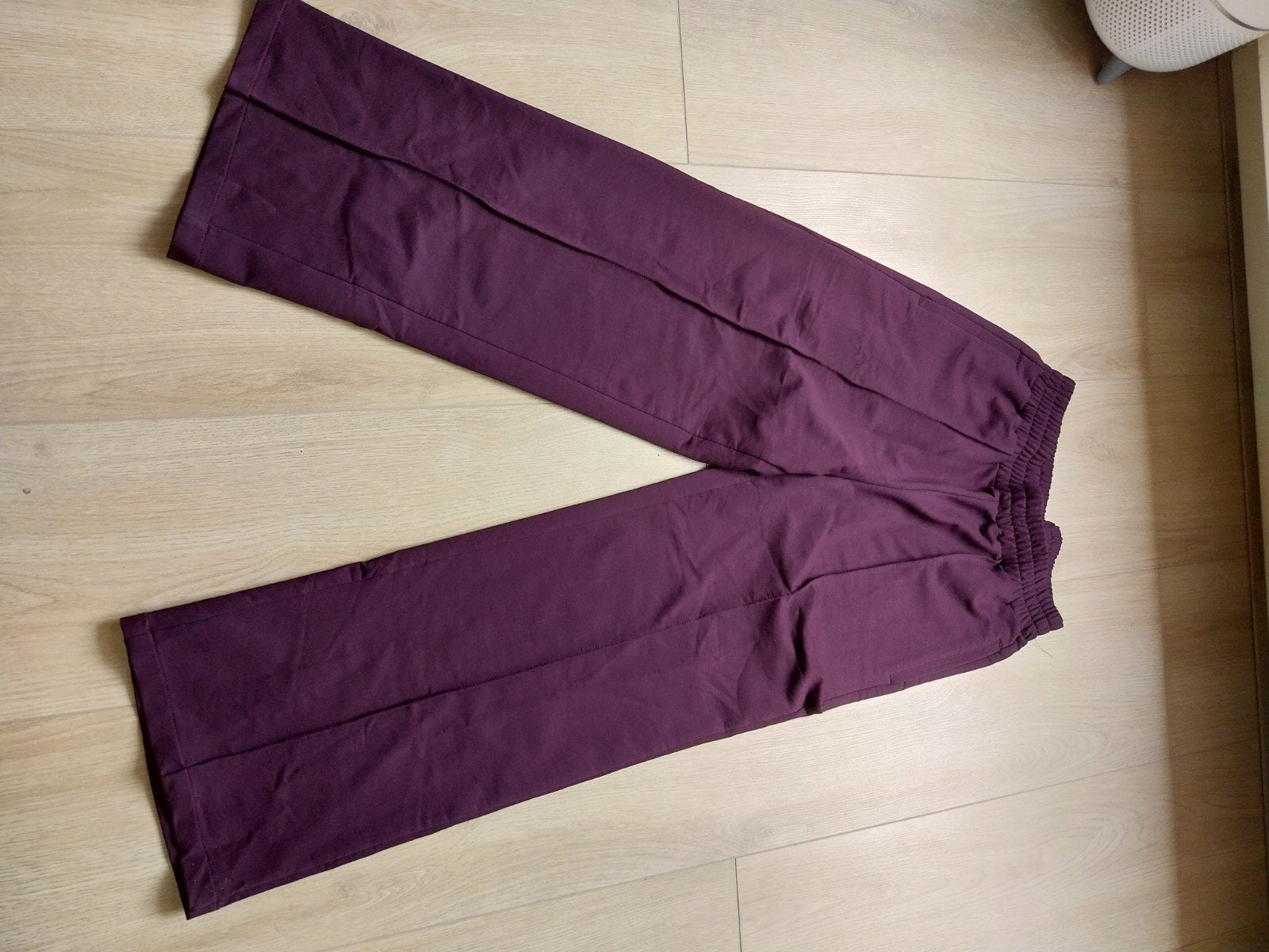 paarskleurige broek, Paars, Nieuw, Ophalen, Maat 38/40 (M)