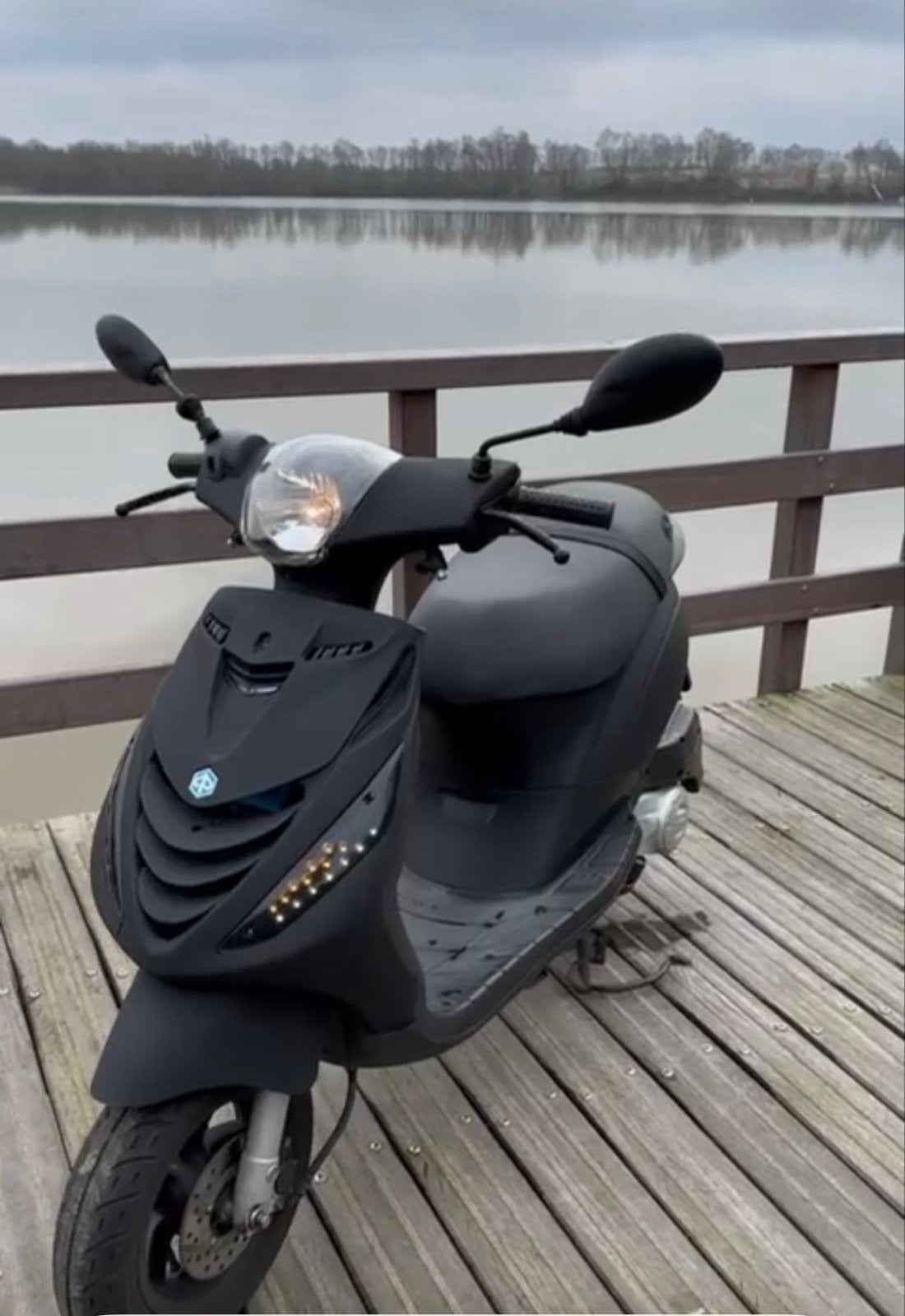 Piaggio Zip Scooter - Mat Zwart, Ophalen, Gebruikt, Overige typen, Piaggio