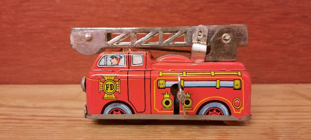 Vintage Hans Schumann brandweerwagen, Ophalen of Verzenden
