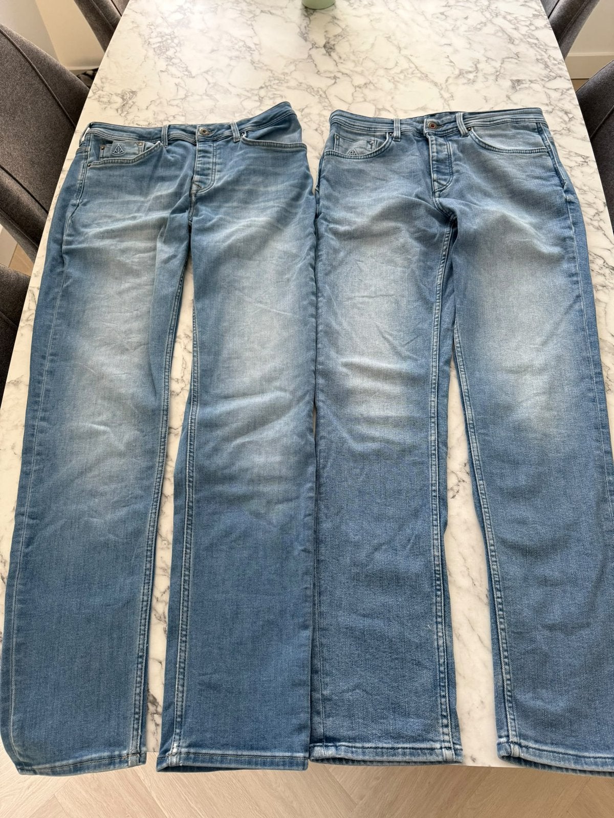 2 broeken van Hallinger, Ophalen of Verzenden, Blauw