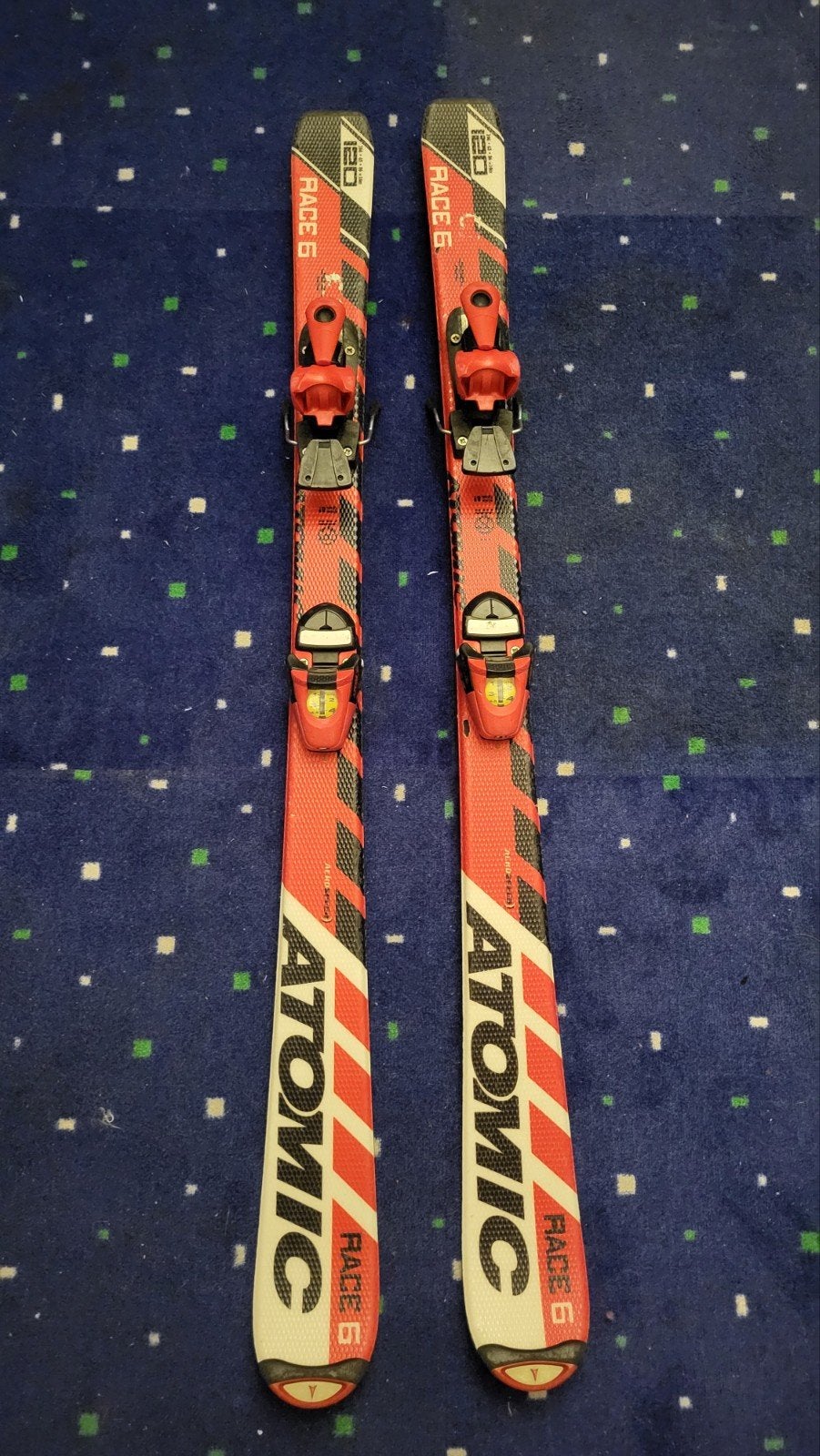 Atomic Race 6 Ski's - 120 cm - Perfect voor jonge skiërs, Ophalen, Gebruikt, 100 tot 140 cm, Atomic