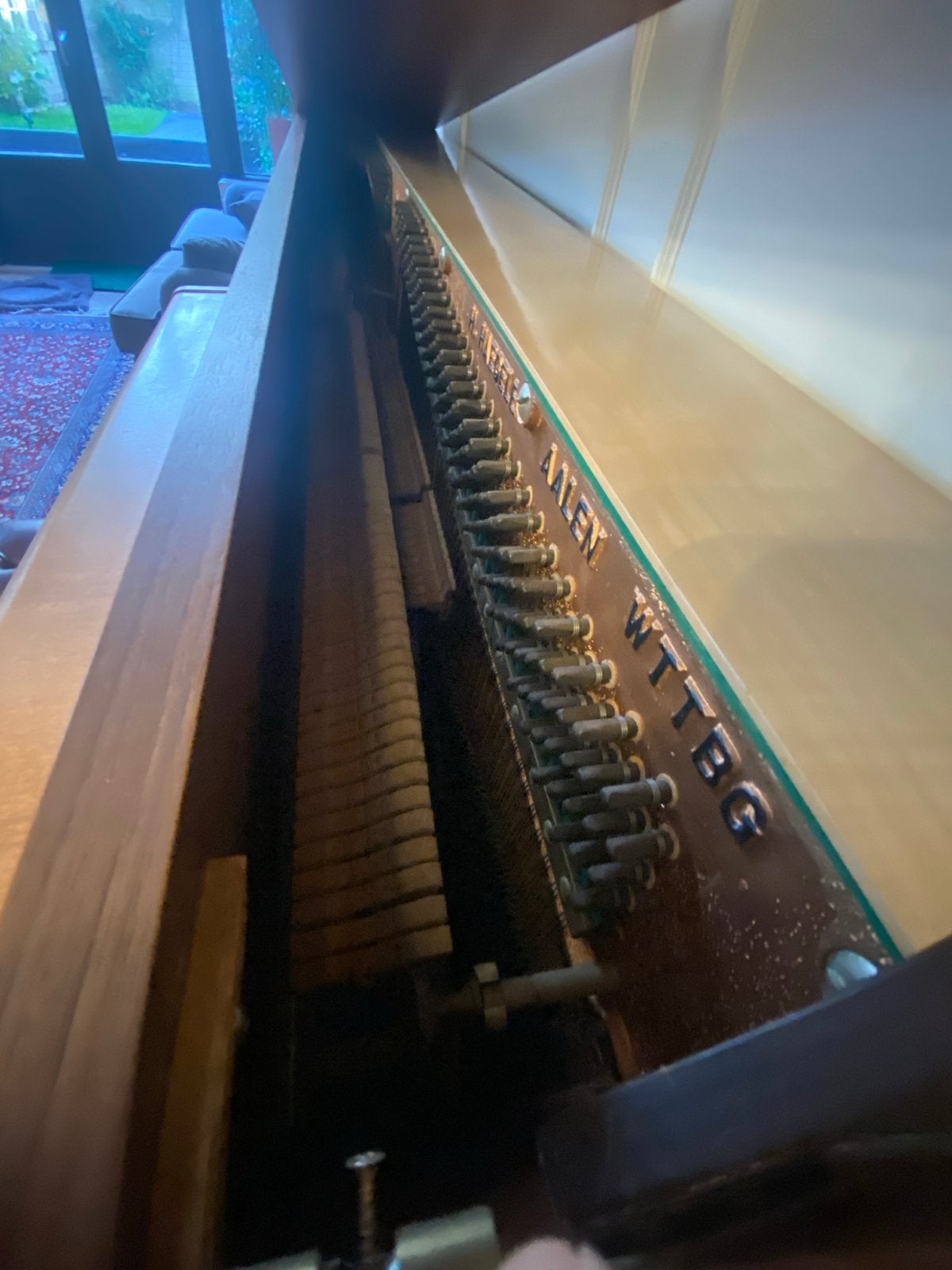 H. Haegele Aalen Piano - Bruin, Gebruikt, Ophalen of Verzenden, Gebruikt, Bruin, Piano