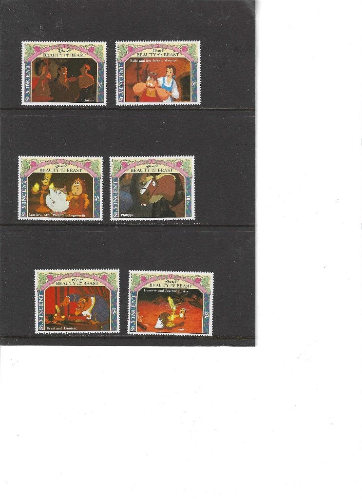 Mi 2138-2143 Disney. St. Vincent. Postfris, Ophalen of Verzenden, Postfris, Overige thema's