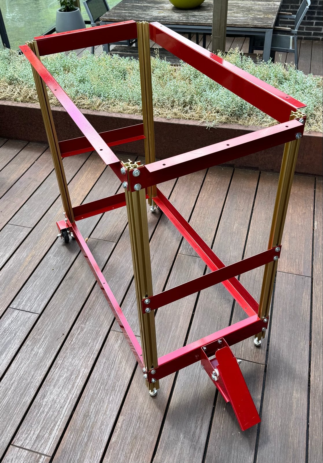Incra Router Stand (43”) met Wheel Kit en Shelf Supports, Verzenden, Zo goed als nieuw, 70 tot 120 cm