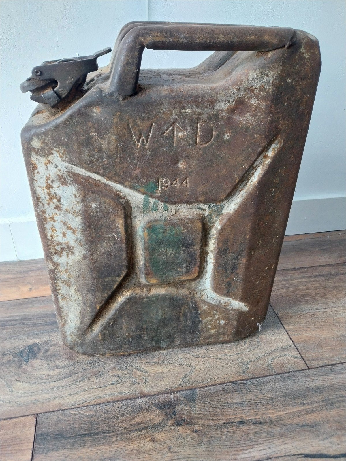 Engelse Jerrycan uit 1944, Verzamelen, Militaria | Algemeen, Landmacht, Overige typen, Engeland, Ophalen