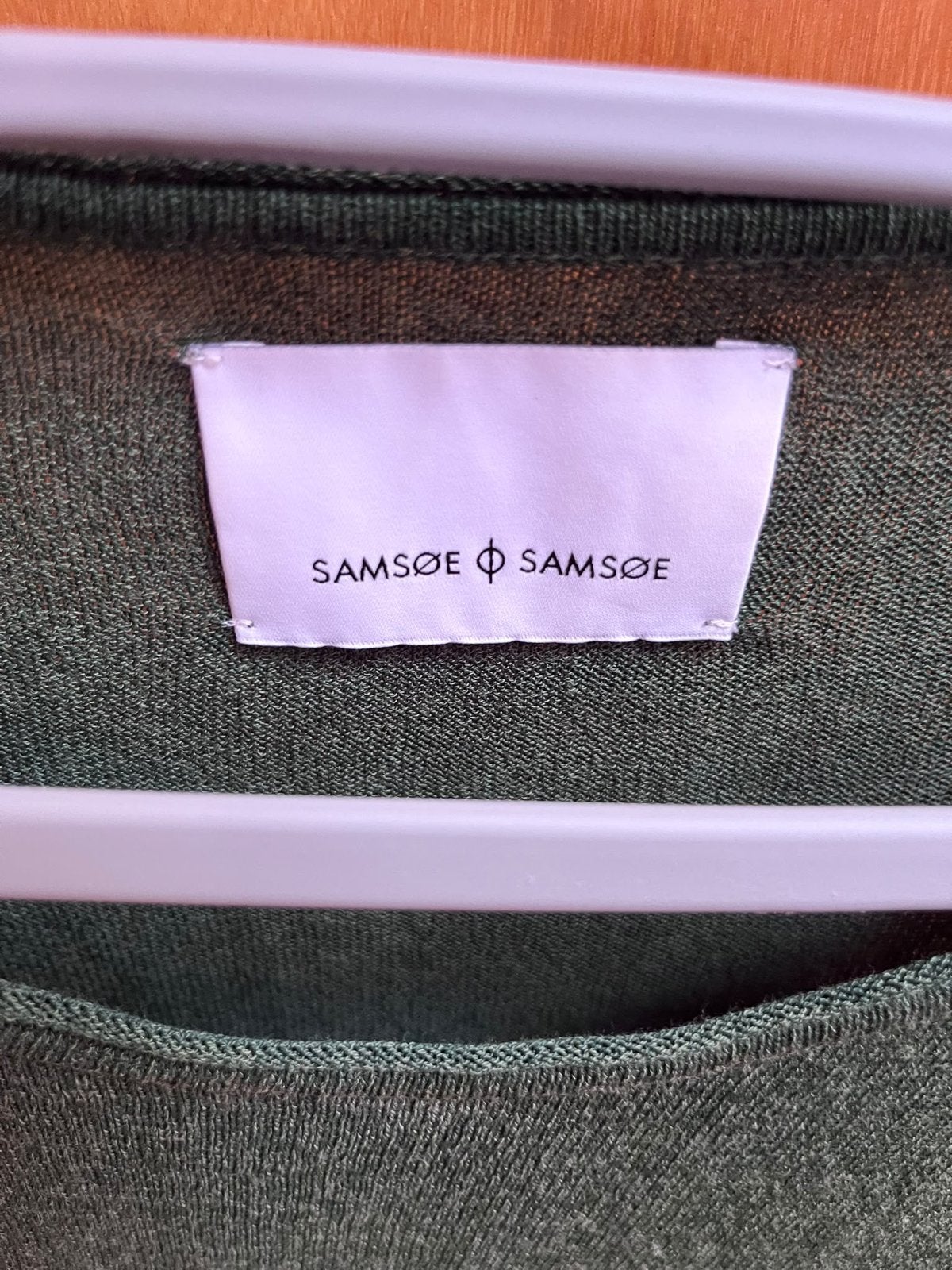 Samsøe & Samsøe donkergroene trui, maat XS (valt als S), Ophalen of Verzenden, Gedragen, Maat 36 (S), Groen