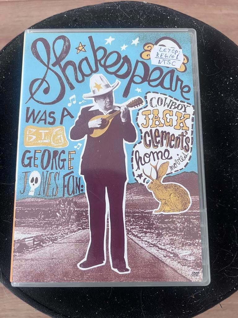 Shakespeare Was A Big George Jones Fan JACK CLEMENT DVD, Alle leeftijden, Ophalen of Verzenden, Gebruikt