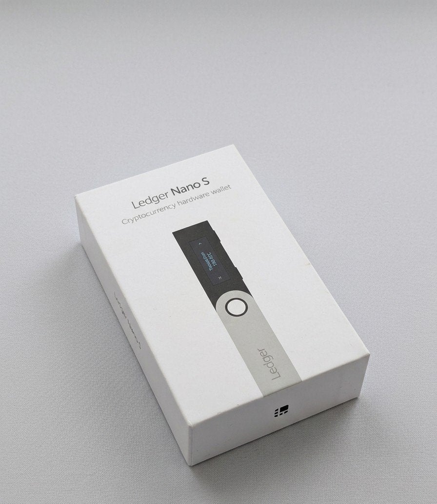 Ledger Nano S Cryptocurrency Hardware Wallet -  Goede staat, Computers en Software, Overige Computers en Software, Zo goed als nieuw