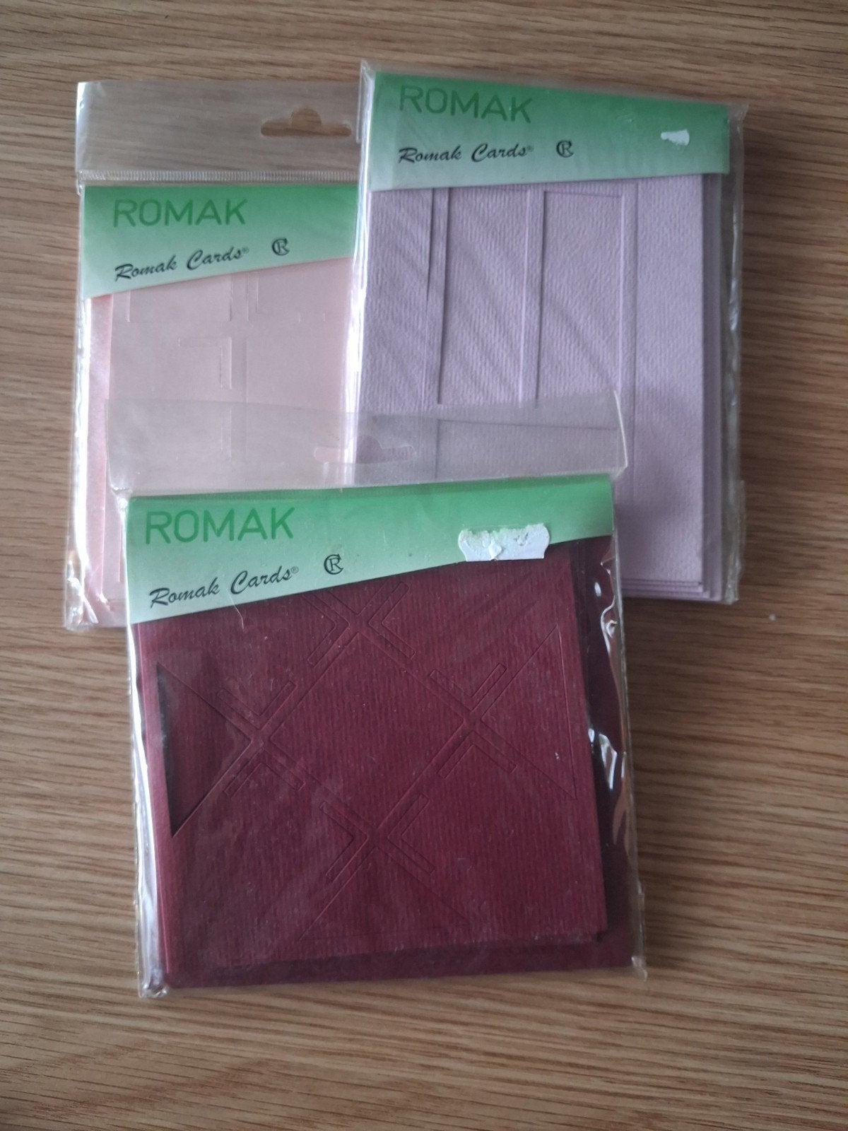 Romak Cards - Kaarten om zelf te maken (3 pakjes), Ophalen, Nieuw, Overige thema's