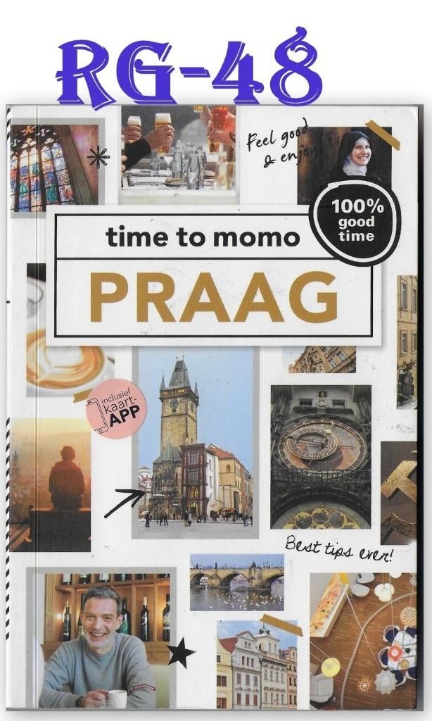 RG48 - Time to Momo Reisgids Praag uit 2016, Boeken, Overige merken, Verzenden, Europa, Zo goed als nieuw