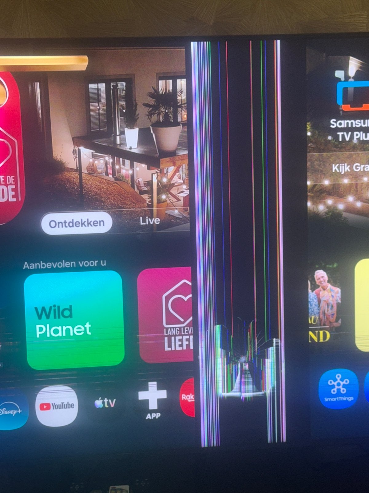 Samsung 65 inch neo qled, Ophalen, Zo goed als nieuw, 100 cm of meer, Samsung