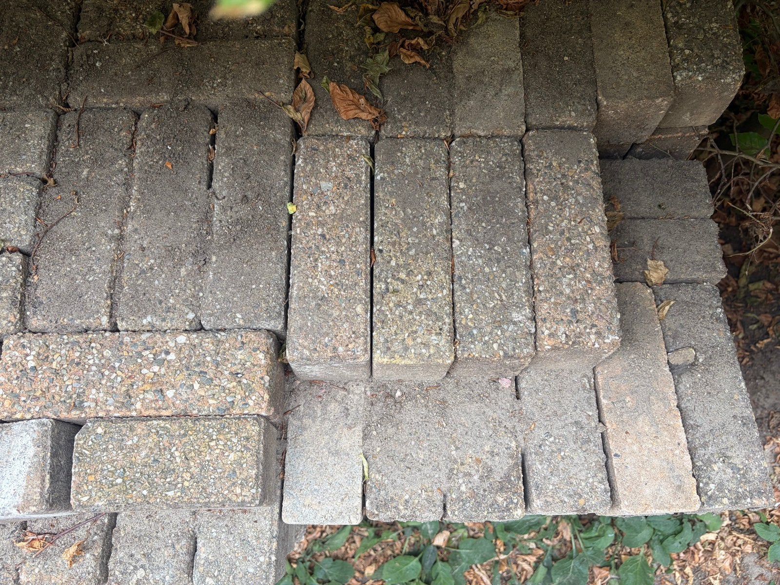 Gratis terrasklinkers, ruim 7m2 in Joure, Ophalen, Overige materialen, Gebruikt, Overige typen